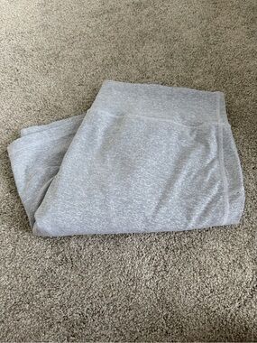 Duluth Trading Co Light Gray Stretch Active Leggings